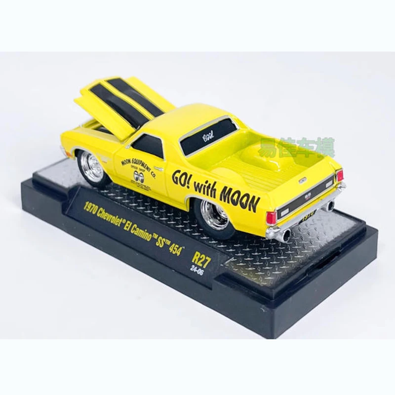 M2 1/64 Scale 1970 El Camino SS Alloy Car Model Static Collection
