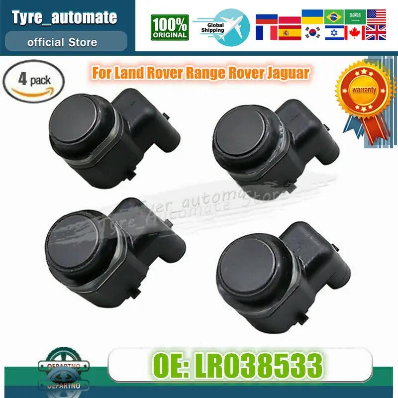 

Set of (4) LR038533 PDC Parking Assist Sensor For LAND ROVER RANGE ROVER 2010-2015