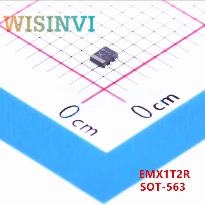 50PCS EMX1T2R EMX1 marking X1  SOT-563 ＆UMX1NTN UMX1N X1 SOT-363 ＆ IMX1T110 IMX1  X1 SOT-457 dual transistors