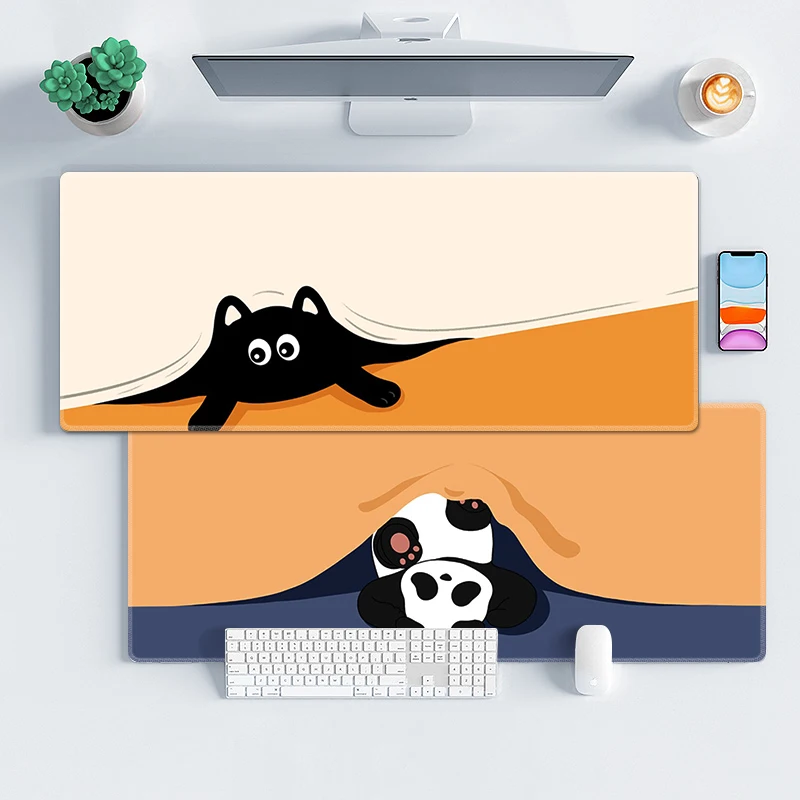 Creative Mouse Pad Large Mat Gaming Mousepad Compute Mouse Gamer Stitching Desk Mat XXL for PC Keyboard Mouse Carpet Table Mat