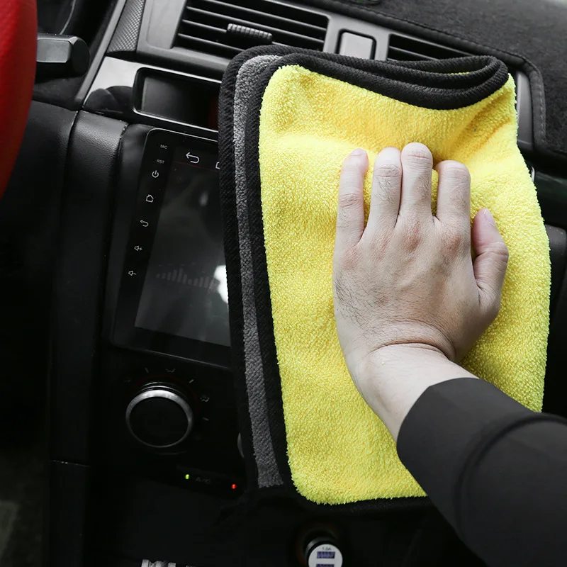 

Thick Car Wash Towels, Absorbent and Non Shedding Interior Cloths Suitable for Infiniti for Car Cleaning Car Towel