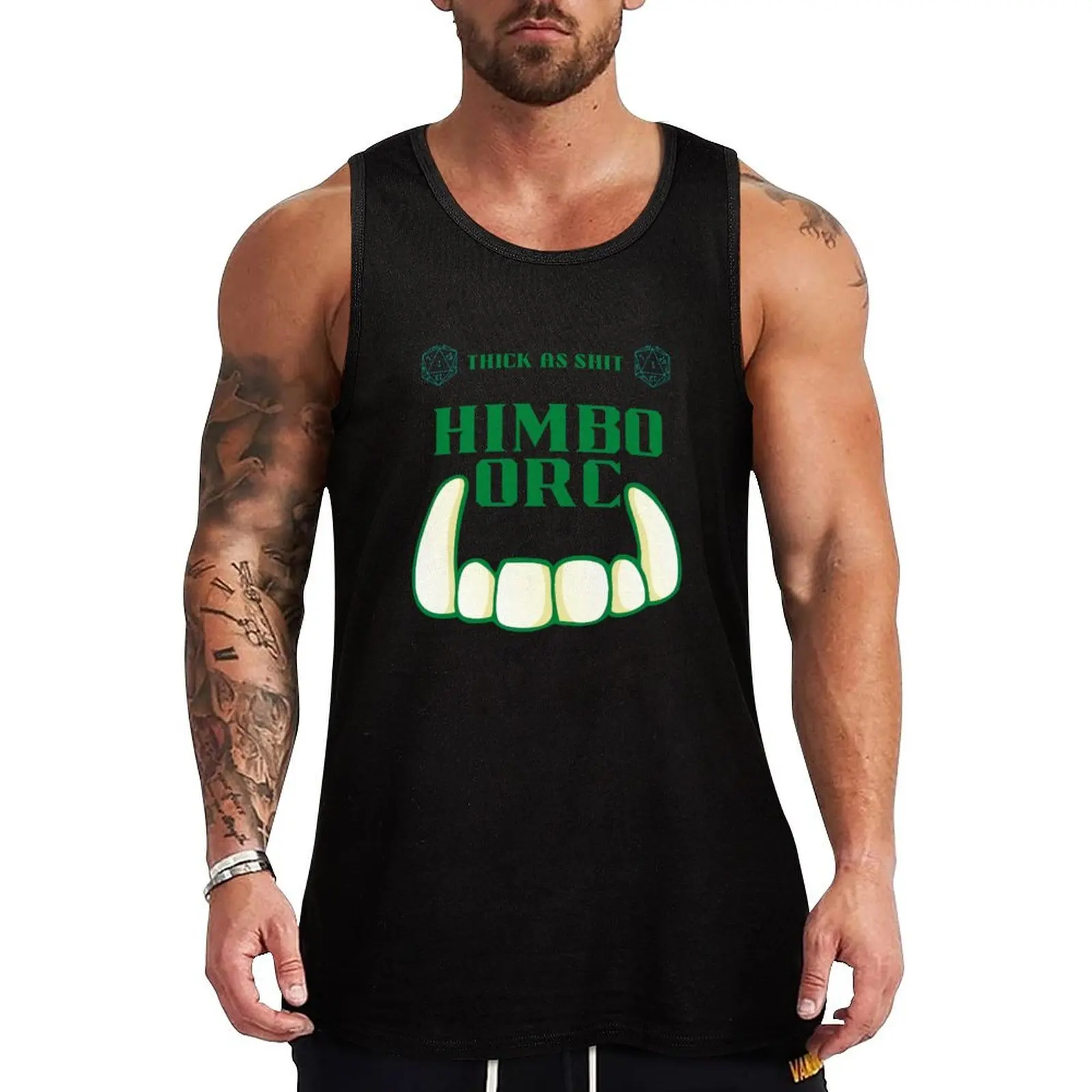 

Himbo Orc Tank Top summer Men's tops Men's fitness t-shirt men gym clothing
