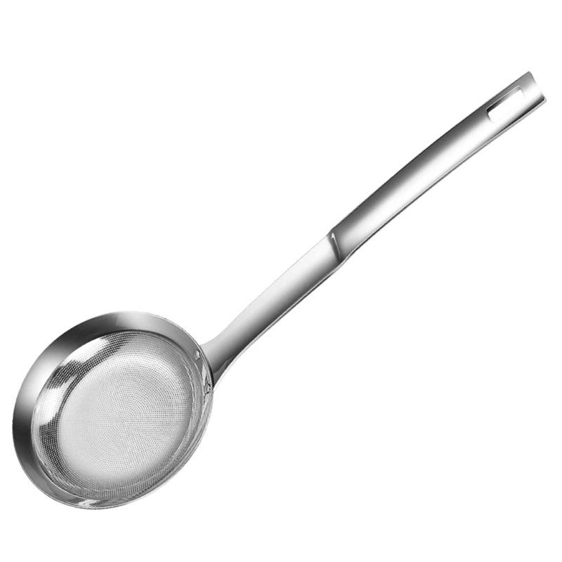 Stainless Steel Sieve Ladle -Perfect for Straining Broths Sauces and Soups Dropshipping