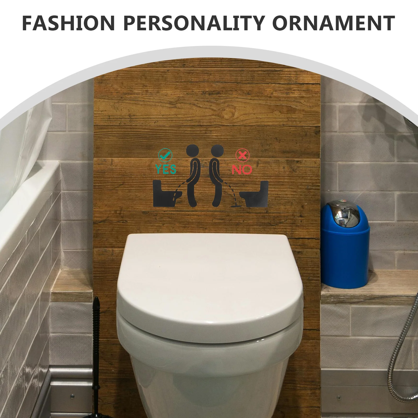 Bathroom Creative Toilet Sticker For Cleanliness Training Target Restroom Sign Decal Urinal Aim Pee Reminder Waterproof Pvc