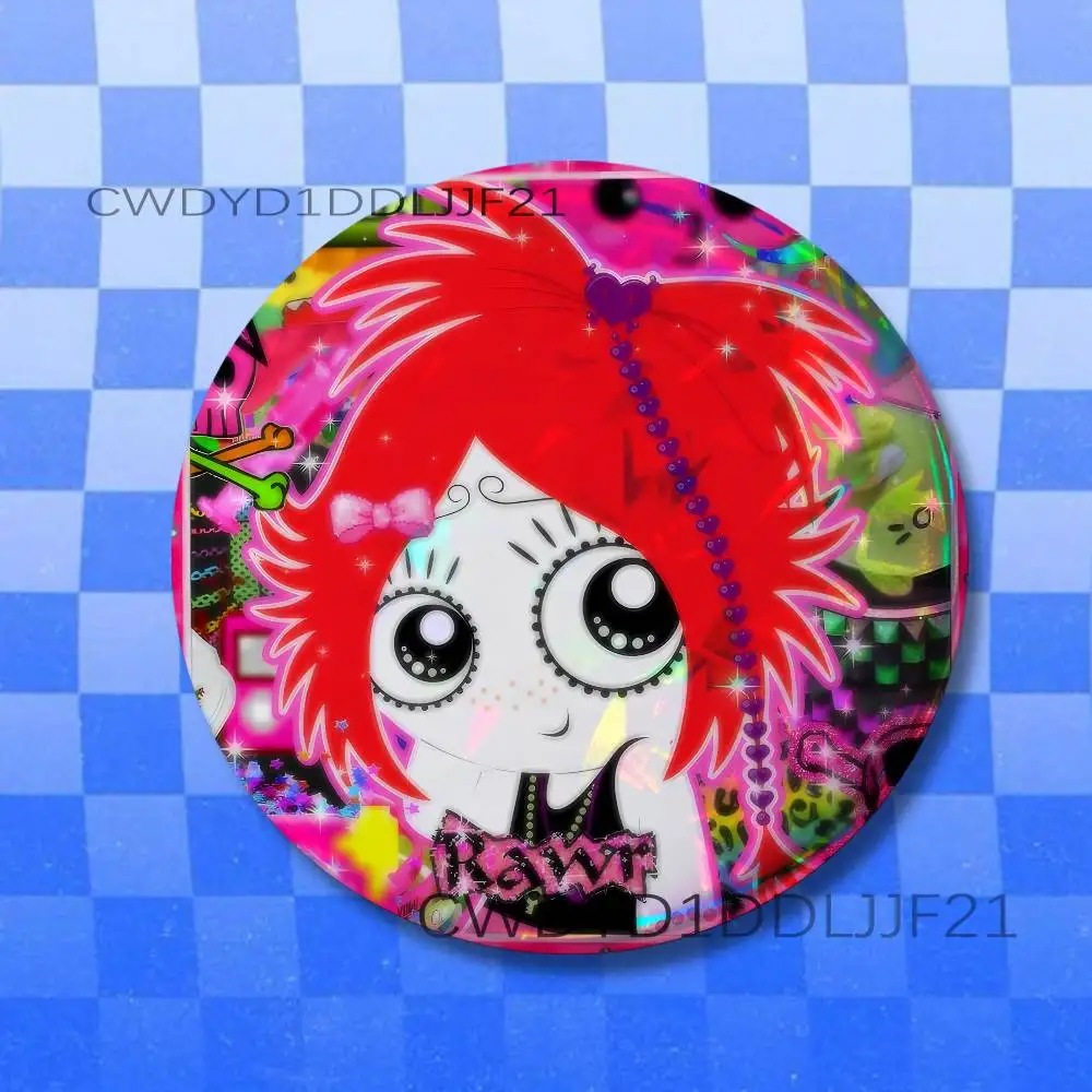 R-Ruby Gloom Gothic Badge Brooch Figure Lapel Pins Clothes Backpack Fashion Cute Collection Decoration Display view 4