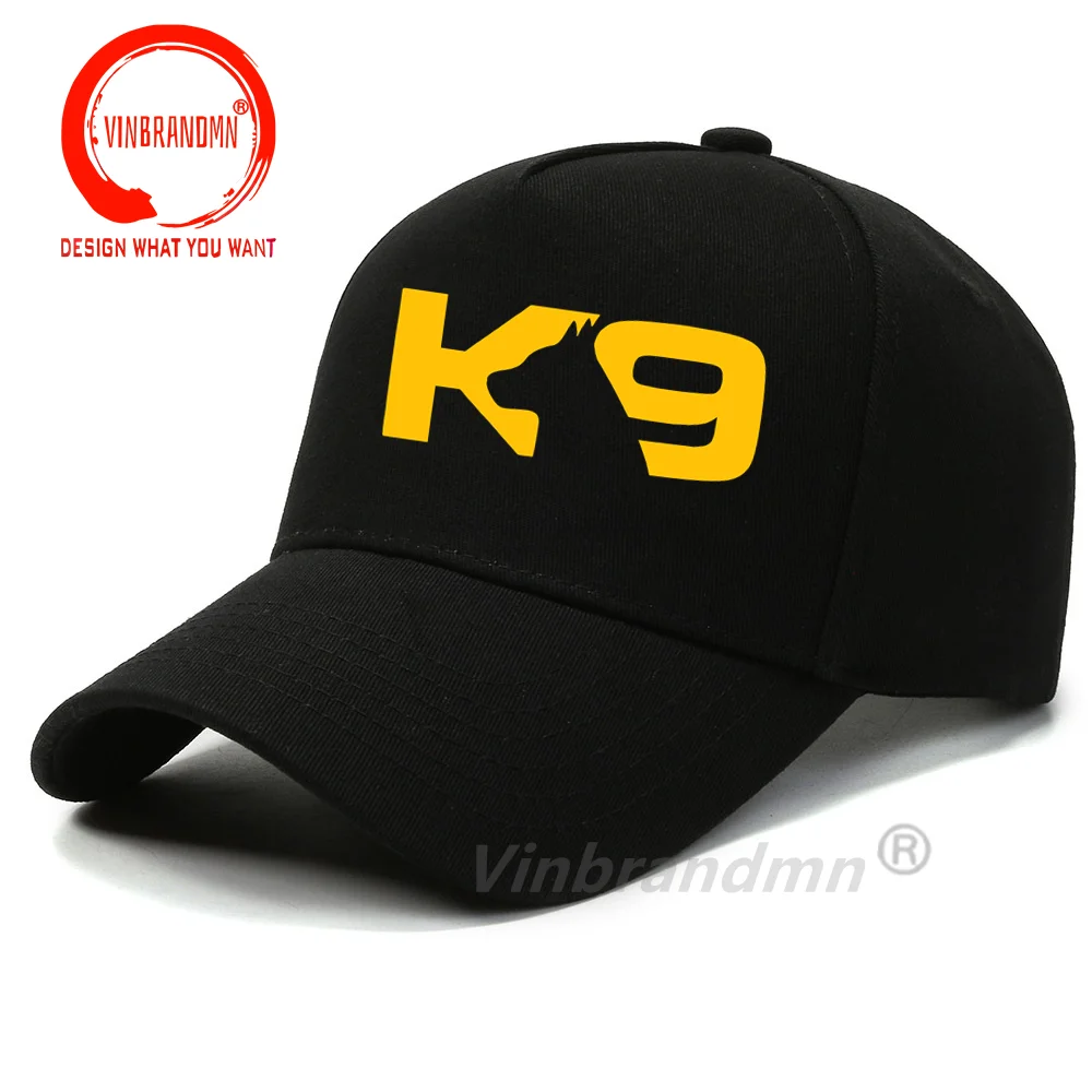 Funny Design TRAINER K9 Team K9 Unit Malinois Dog Training Baseball Caps Fashion Trendy Casual Hat