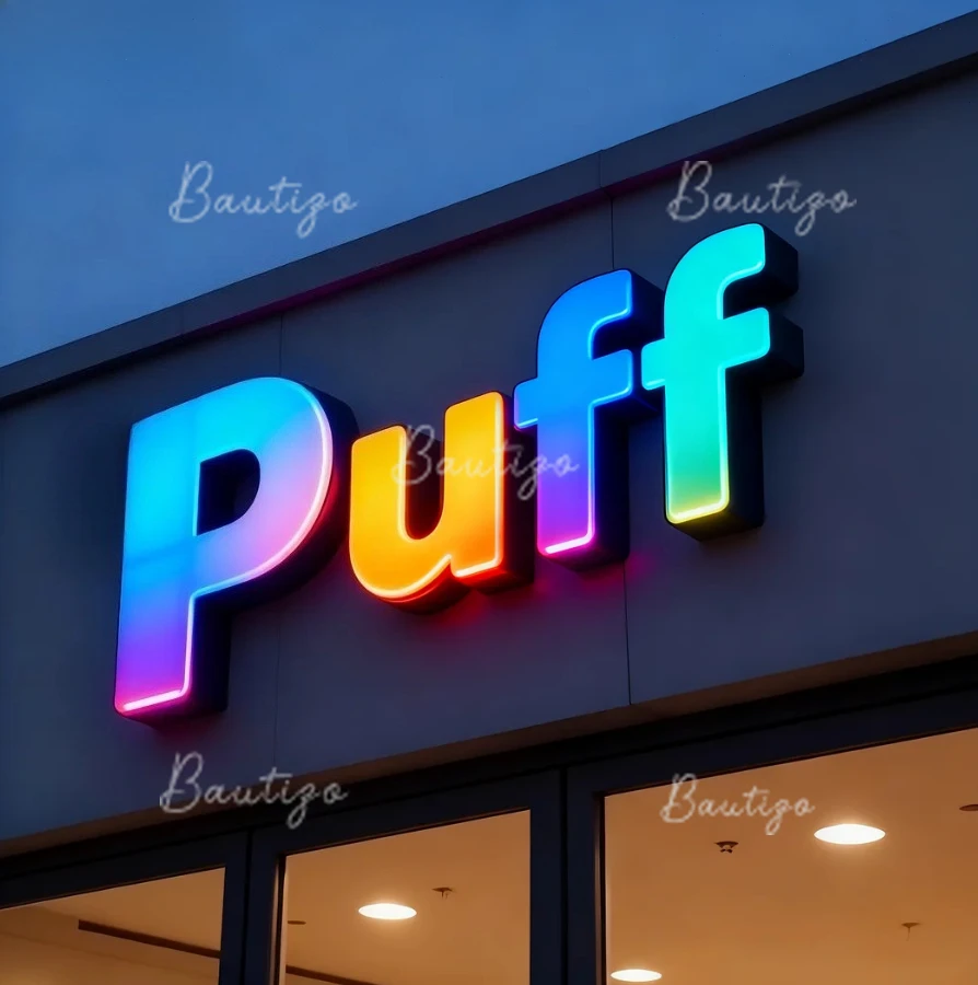 3d Logo Led Luminous Sign Custom Home Letters Light Signboard Business Signage Metal Garage Neon Wall Letter Advertising Signs