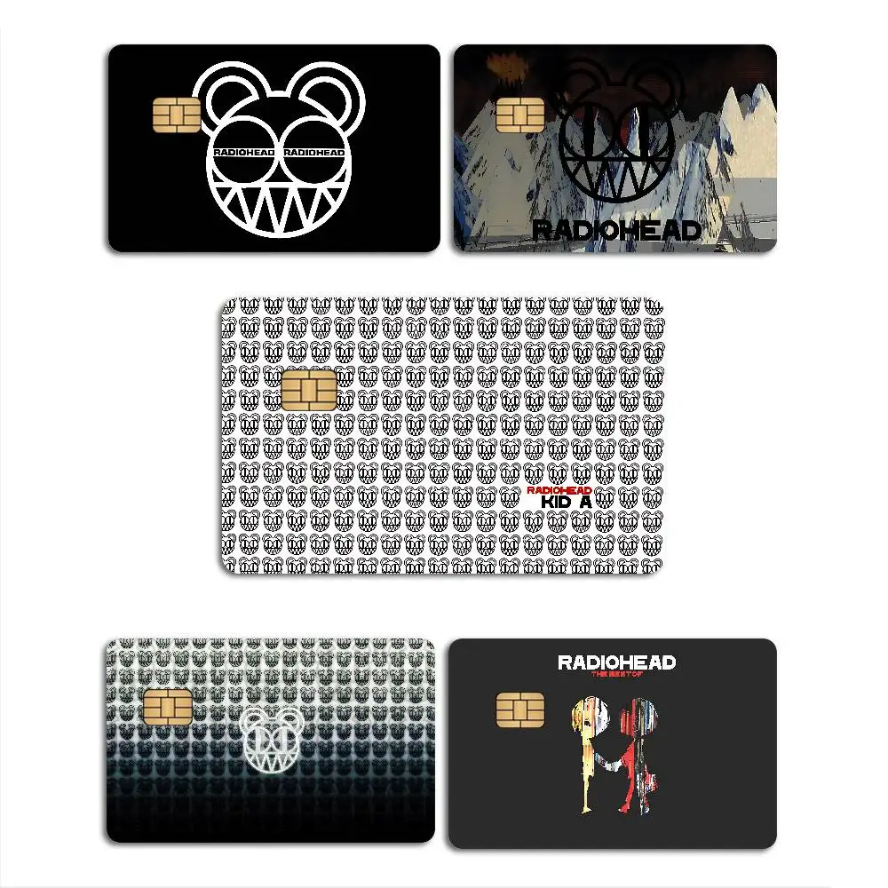 Band R-Radio-headES Diy Credit Debit Card Sticker Party Sticker Decoration Waterproof Small Chip Card Skin Sticker