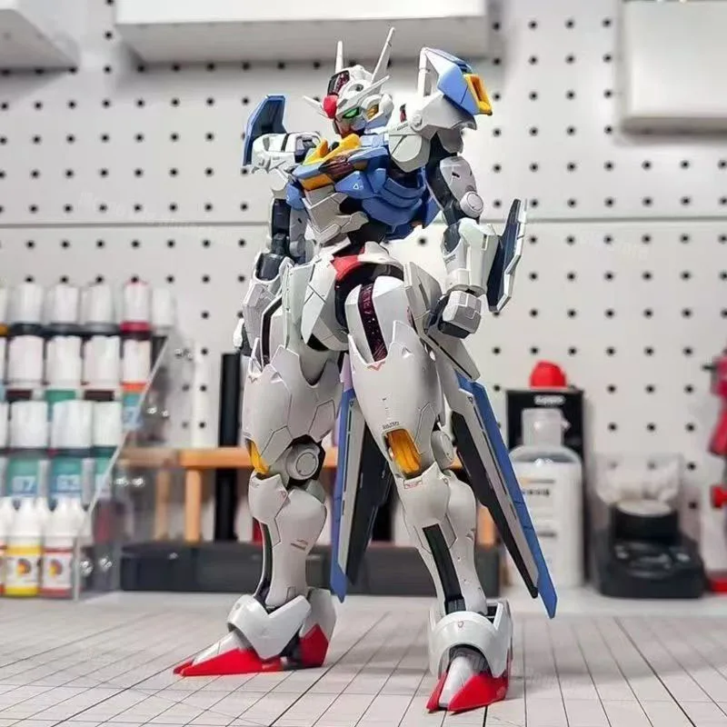 재고 있음 XF KL 모델 MG 1/100 Fm Xvx-016 에어리얼 조립 모델 키트 애니메이션 액션 피규어 로봇 플라스틱 가동형 모델 선물 장난감