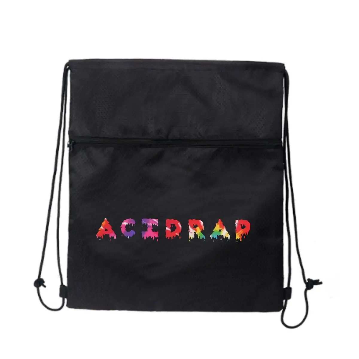 

Acid Rap’s Pulse Hip - Hop Graphic Tribute Уличная сумка на молнии на шнурке: смелые принты для городского стиля