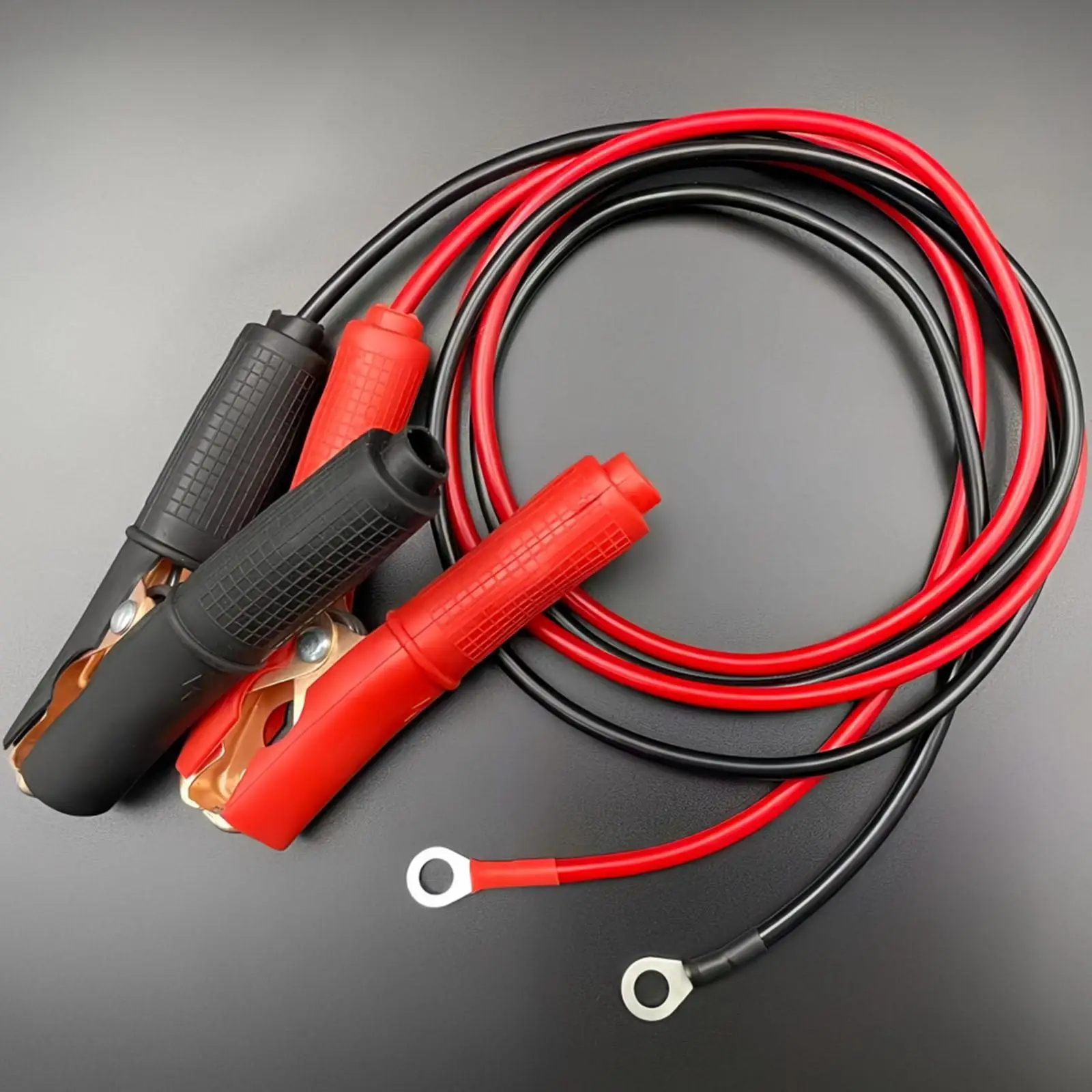 Car Battery Booster Cable Thick Copper Wire Heavy Duty Starter Clamp Connector for Truck Emergency Start