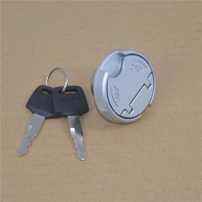 New Motorcycle Fuel Gas Tank Cap GY6 4-Stroke Gas Tanks Cover Lock Key For 139QMB Honda TAOTAO BAJA SUNL 110-250CC