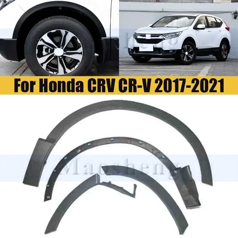 

Front/Rear Car Wheel Arch Moulding For Honda CRV CR-V 2017-2021 Fender Eyebrows Wheel Arches Car Assecories