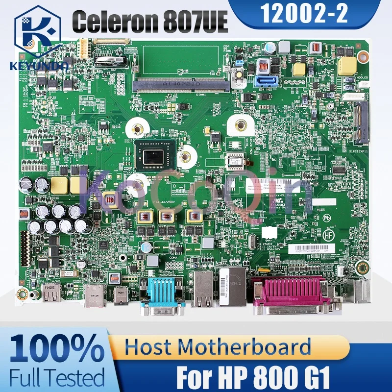 Original For HP 800 G1 AIO All-in-one Mainboard 12002-2 SR0NB Celeron 807UE 674784-001 665796-001 DDR3 Mainboard