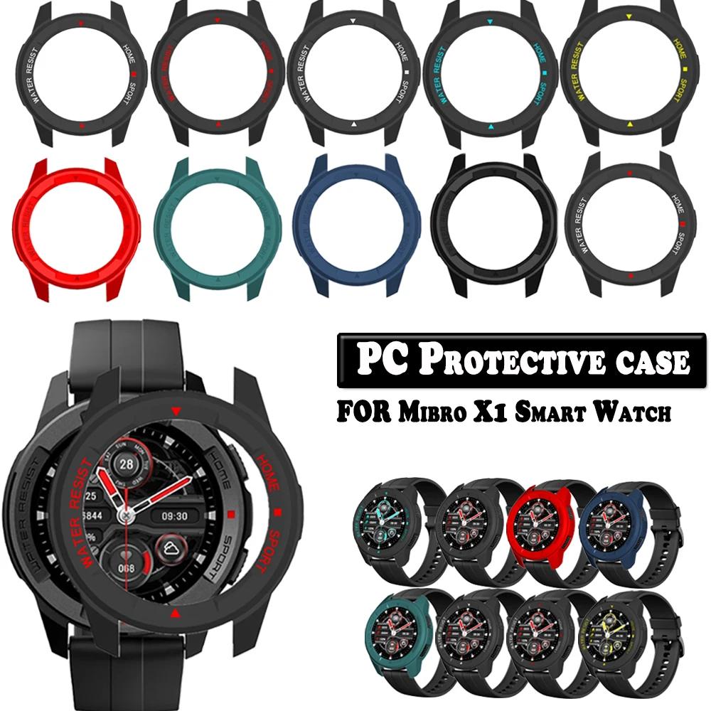 PC Protective Case Cover for Mibro X1 Smart Watch Bracelet Dial Cases Anti-scratch Shockproof Protector Shell Accessories