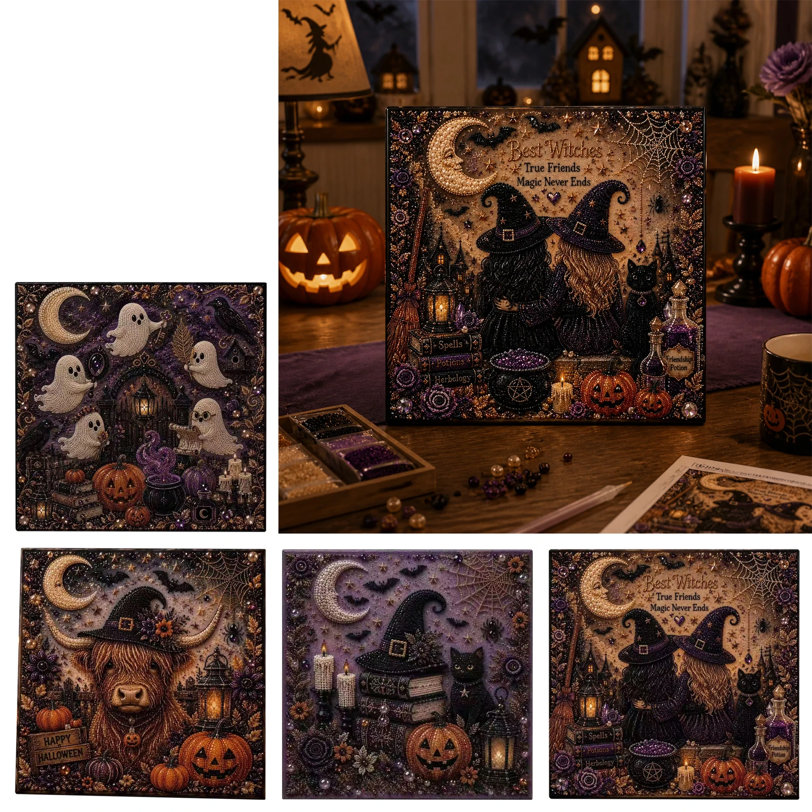 halloween-fantasmas-perola-arte-diy-kit-fantasma-tematico-contas-jias-fazendo-festival-decoracao-festa-de-halloween-atmosfera-atividade