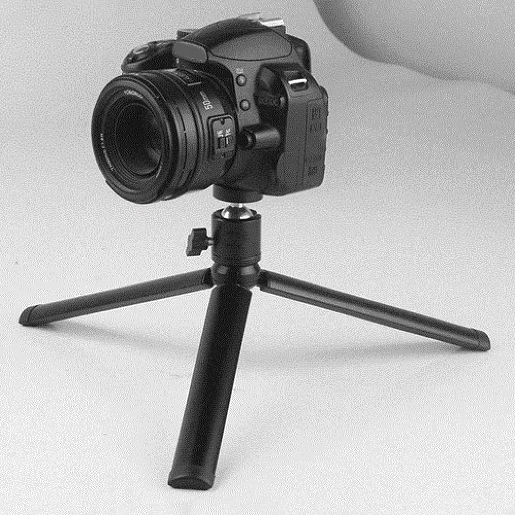 L77A Metal Mini Tripod,Large Desktop Tabletop Stand for Smooth 4, Mobile 2 3 4,Gimbal Handle Grip Stabilizer,Large Tripod