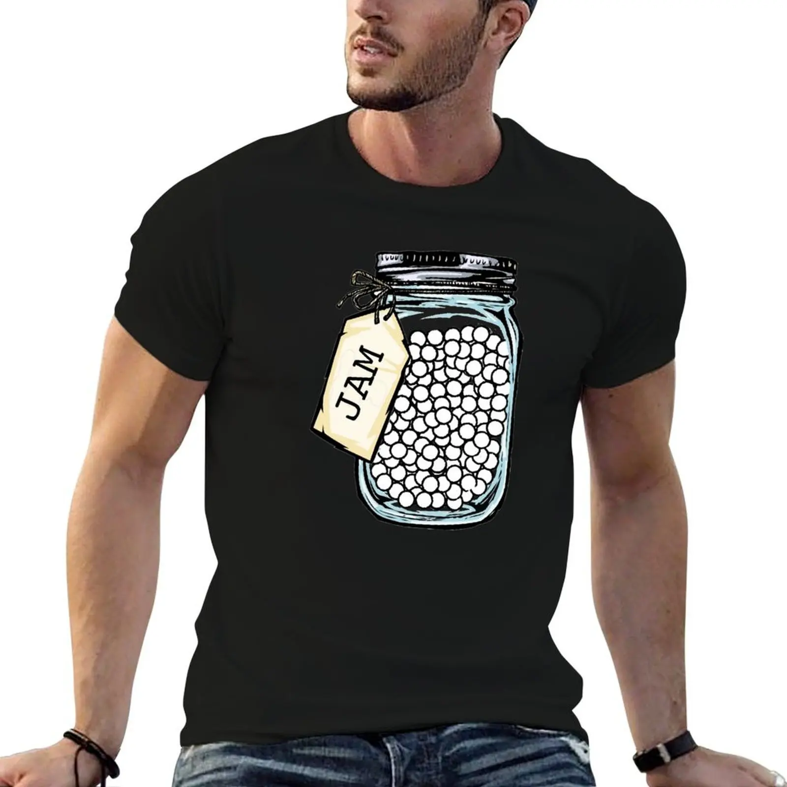 

jam of pearls T-Shirt printed t shirts for man t shirts for man cotton soft t shirt man cotton T-Shirt