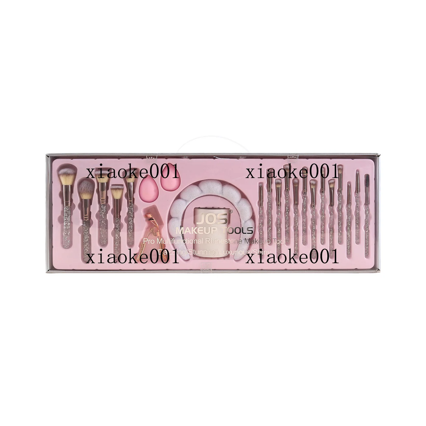 New 23-piece makeup brush headband eyelash clip makeup tool