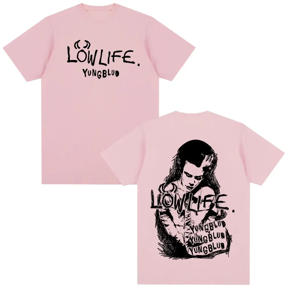 Yungblud Lowlife Album T Shirts s Women Clothing Fashion Short Sleeve T High Quality Casual Oversized T-shirt