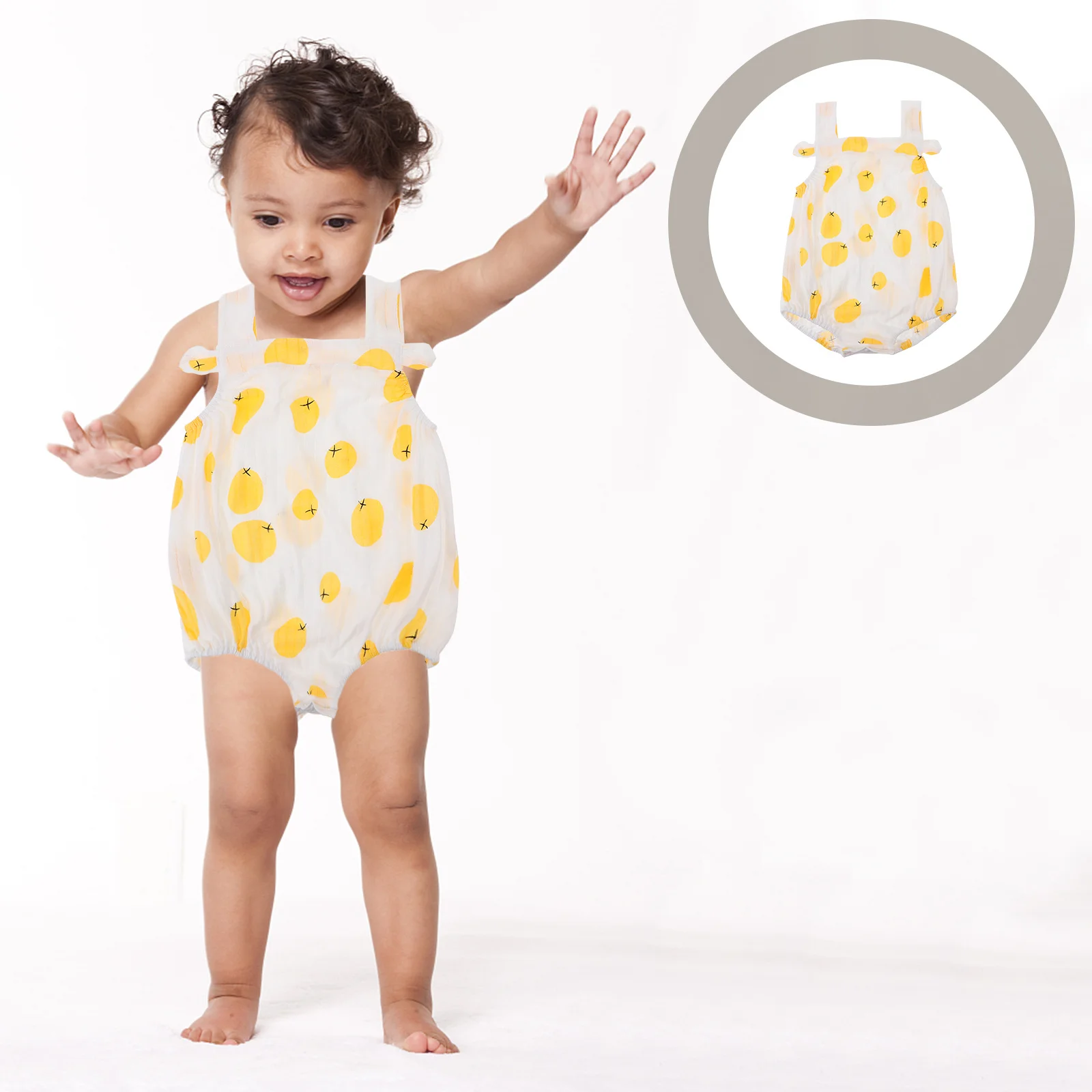 

1Pcs Baby Summer Cotton Sleeveless Camisole Newborn Suspender Infant Clothes Breathable Summer Newborn Suspender Clothes