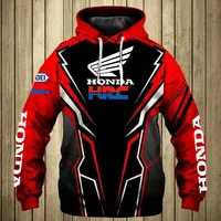 Honda Hoodie Streetwear Fashion Honda Logo 3D Print Men's Hooded Sweatshirt Large Size Outdoor Sport Clothing Honda Racing Suit