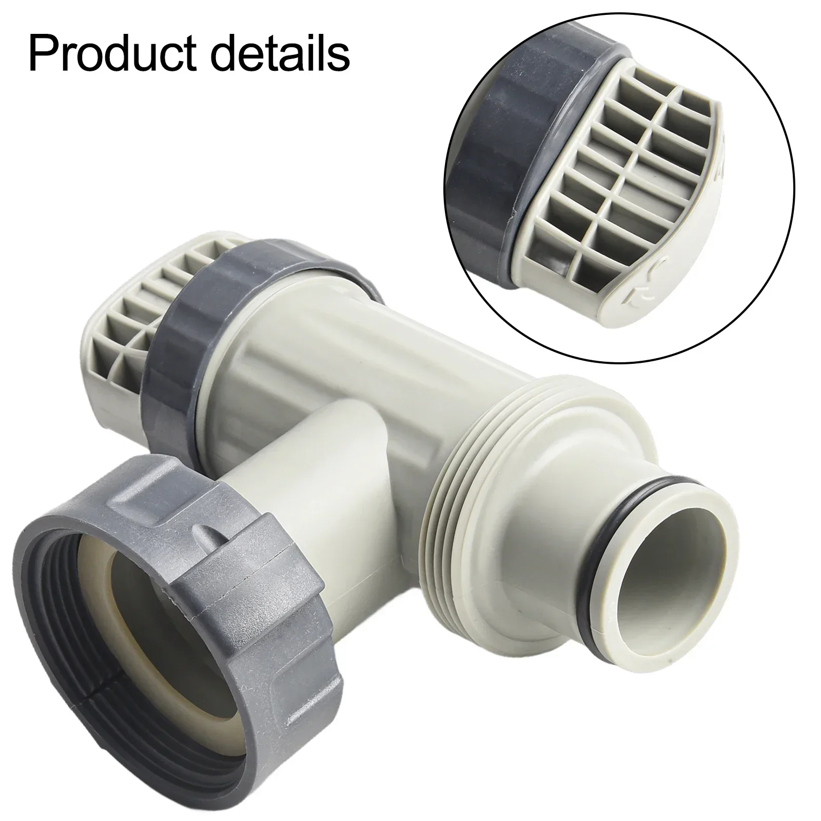 

Pool Maintenance Swimming Pool Replacement Plunger Valve Pool Plunger Valve Convenient Installation Gray Color