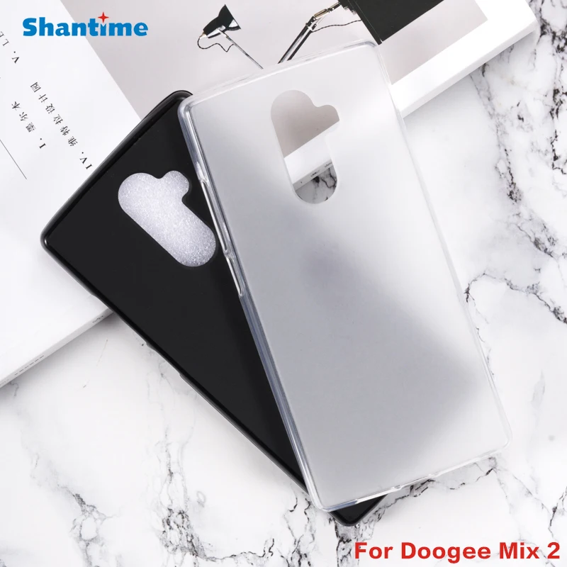 For Doogee Mix 2 Gel Pudding Silicone Phone Protective Back Shell For Doogee Mix 2 Soft TPU Case