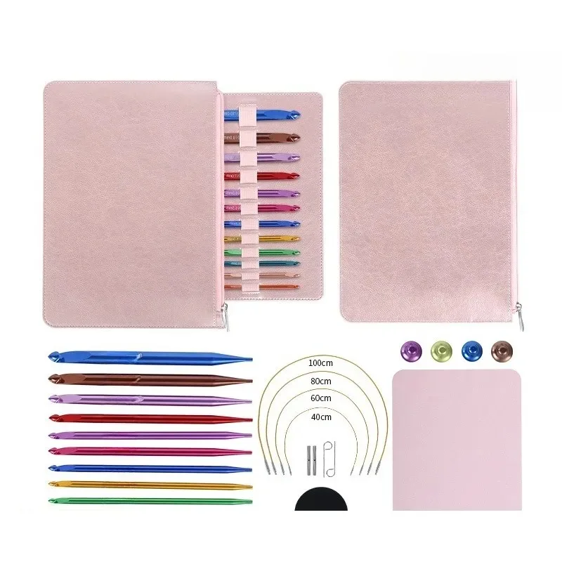 

Color Needle Stainless Steel Sweater Knitting Tools Crochet Color Crochet Alumina Crochet