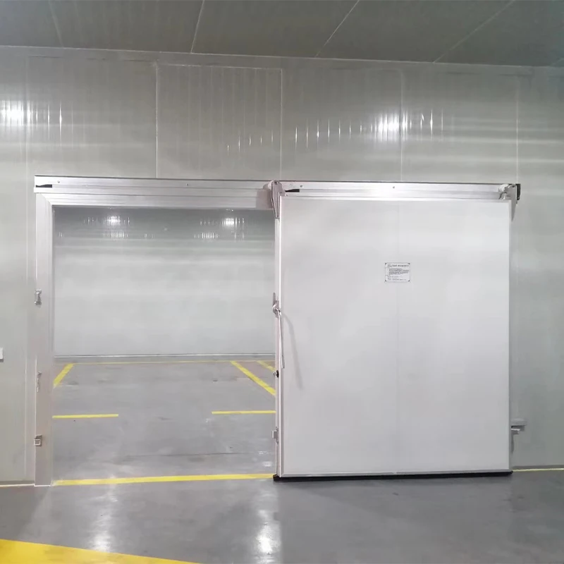 مبرد تخزين بارد تجاري مخصص للمشي في الغرفة لنظام أعمال اللحوم والخضروات والمأكولات البحرية