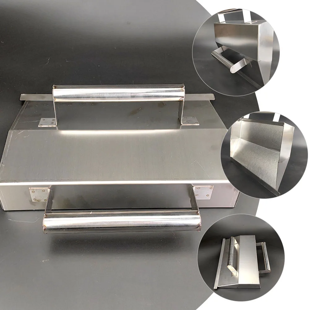 1pcs Plastering Trowel Stainless Steel Wall Tool Drywall Finishing Hand Tools Cement Skimming Efficient Design