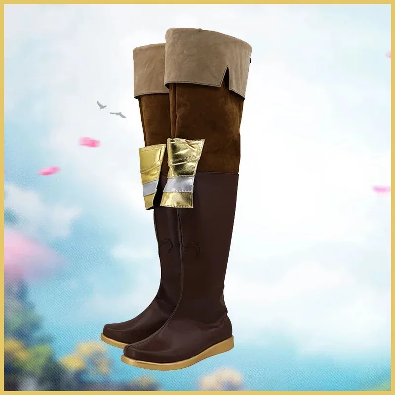 2025 RealCos Final Fantasy Ramza Beoulve Shoes Boots Halloween Cosplay Costume Accessory