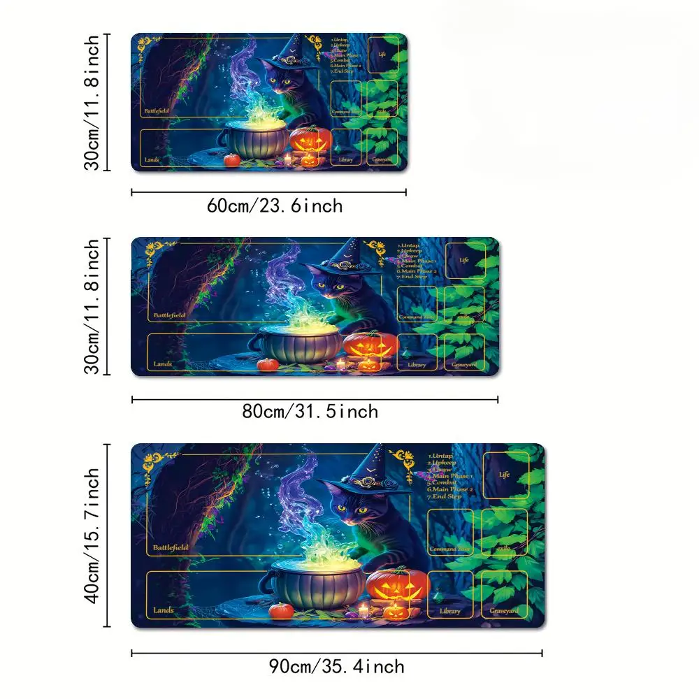 الألعاب Playmat MTG Playmat آرتشر الراكون ماوس حصيرة المضادة للانزلاق دائم مخيط حافة 35X60 سنتيمتر حصيرة مكتبية tapete ماجيك mtg #5