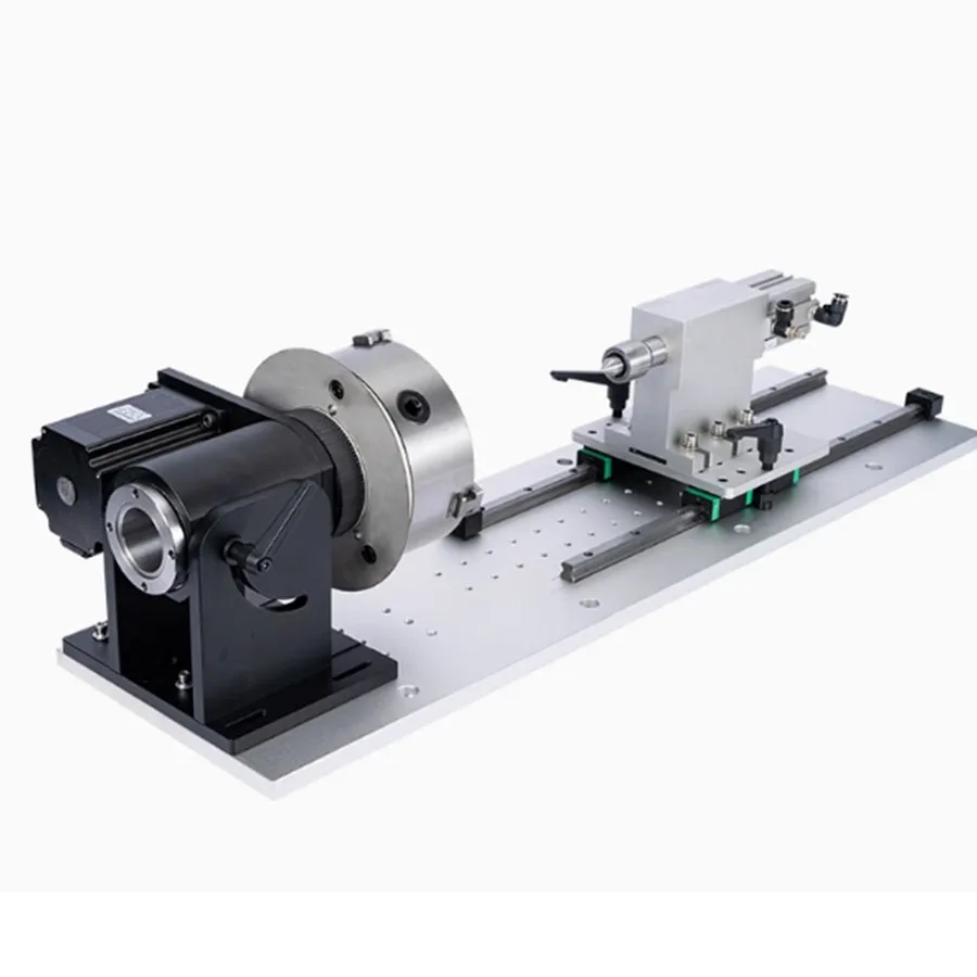 Laser welding, argon arc welding, automatic turntable, handheld welding positioner, pneumatic tailstock ring seam welding