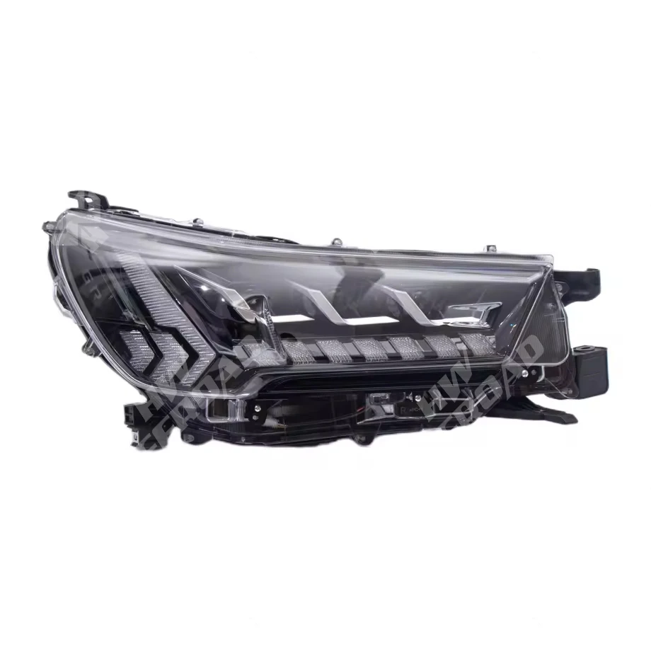 

LED Head Light for Toyota Hilux Revo Rocco 2021 2022 2023 Car External Part Front Light W/ GR Letter Headlamp