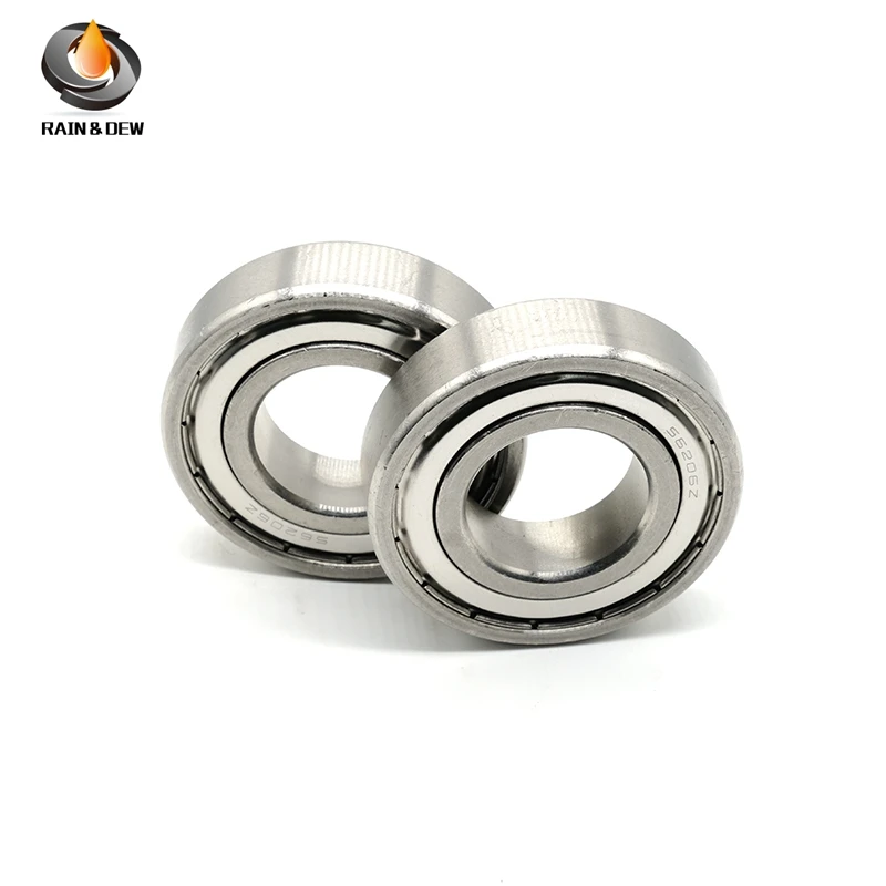 S6206ZZ Bearing 30*62*16 mm ( 1PCS ) ABEC-7 S6206 Z ZZ S 6206 440C Stainless Steel S6206Z Ball Bearings