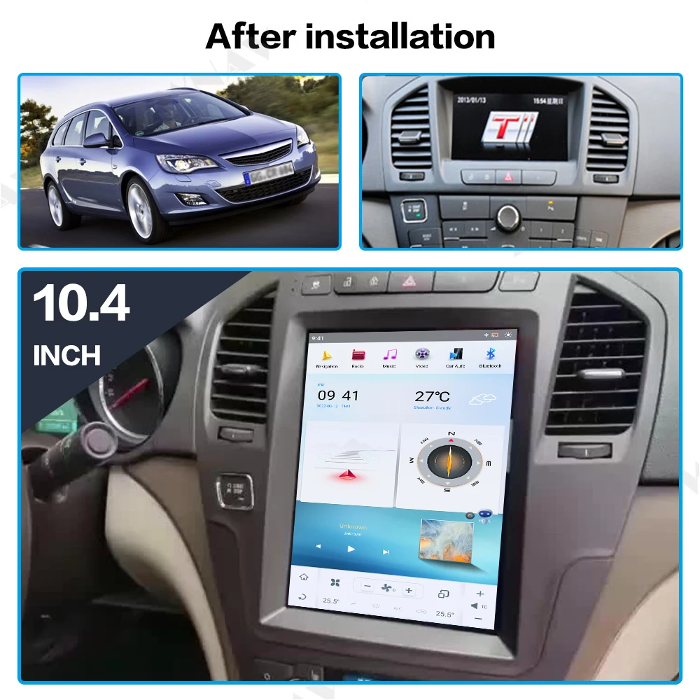 Android 11.0 8 Core Car DVD Player GPS Navigation For Opel Insignia Vauxhall Holden CD300 Head Unit Auto Radio Multimedia Player