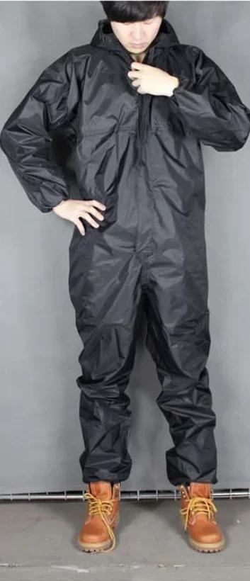 Einteiliger Motorrad-Regenmantel, staubdichte Kleidung, Arbeitskleidung, Spaltung-Regenanzug, Erwachsene, modisch, Overall-Schutzkleidung