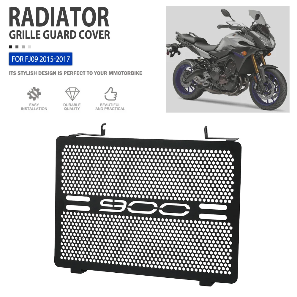 

Radiator Guard FOR YAMAHA FJ09 FJ 09 FJ-09 2015 2016 2017 Motorcycle Radiators Grille Cover Protector Accessories