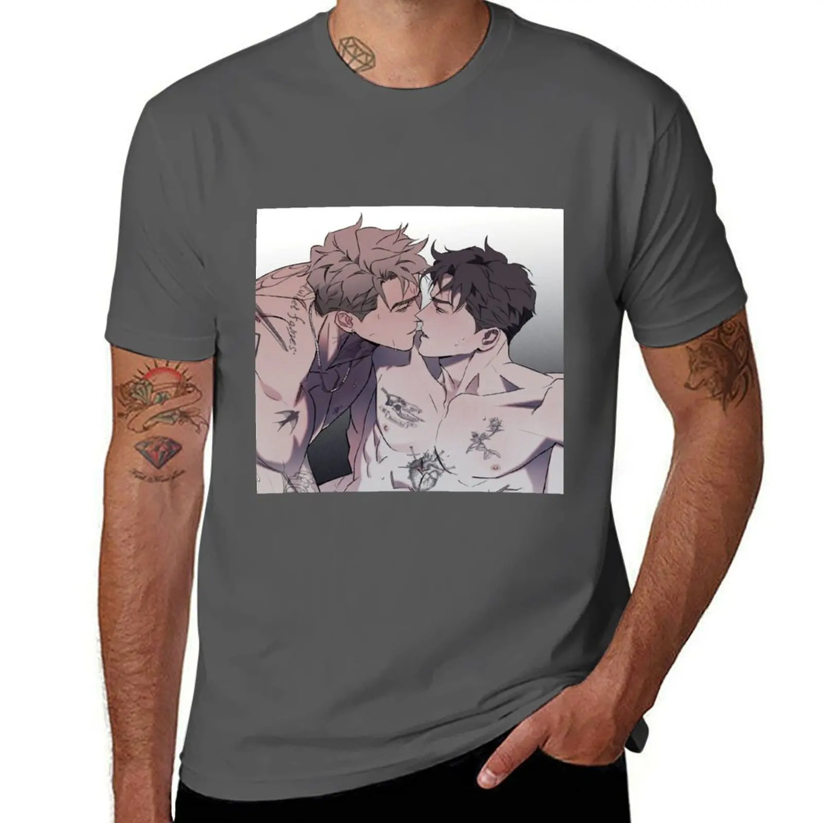 

Wetsand Manhwa Wet sand T-Shirt Work Wear Short Sleeve T-Shirt