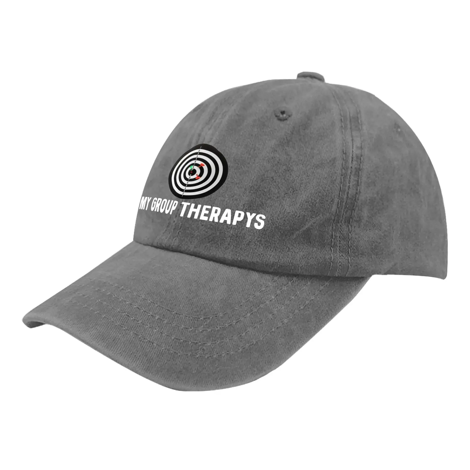 My Group Therapys Hat for Mens Woman Baseball Caps Vintage Washed Ball Caps Breathable Fashion Cowboy hats for Daily sports