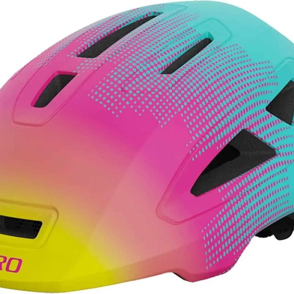 

Youth Scamp II Helmet - Matte Teal/Pink Stripes - Small (49-53 cm)