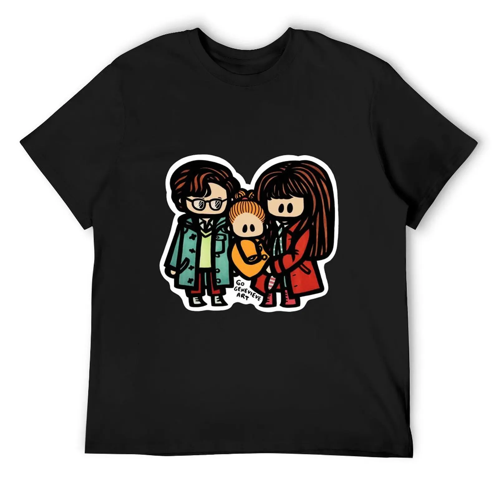 

ASOUE Baudelaires (with white outline) T-Shirt plus size tops Louboutins mens graphic t-shirts hip hop