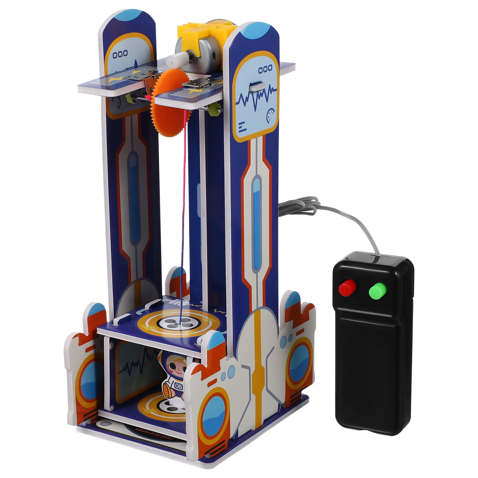 

1Set Elevator Electric Assembled Science Project Small Elevator DIY Puzzle Educational Experiment Kit