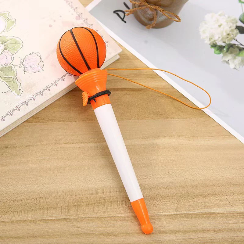 Blue Ink Creative Fuuny Ballpoint Pen Bounce Pens Fun Decompression Pens Kid Gifts Stationery School Office Supply Gift