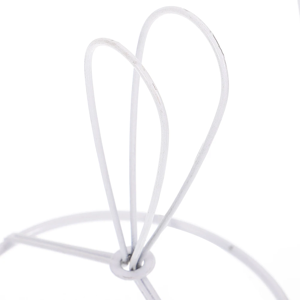 

3pcs Lamp Shade Frame Metal Accessories Iron Bracket Durable Installation DIY-Compatible Lampshade Supplies