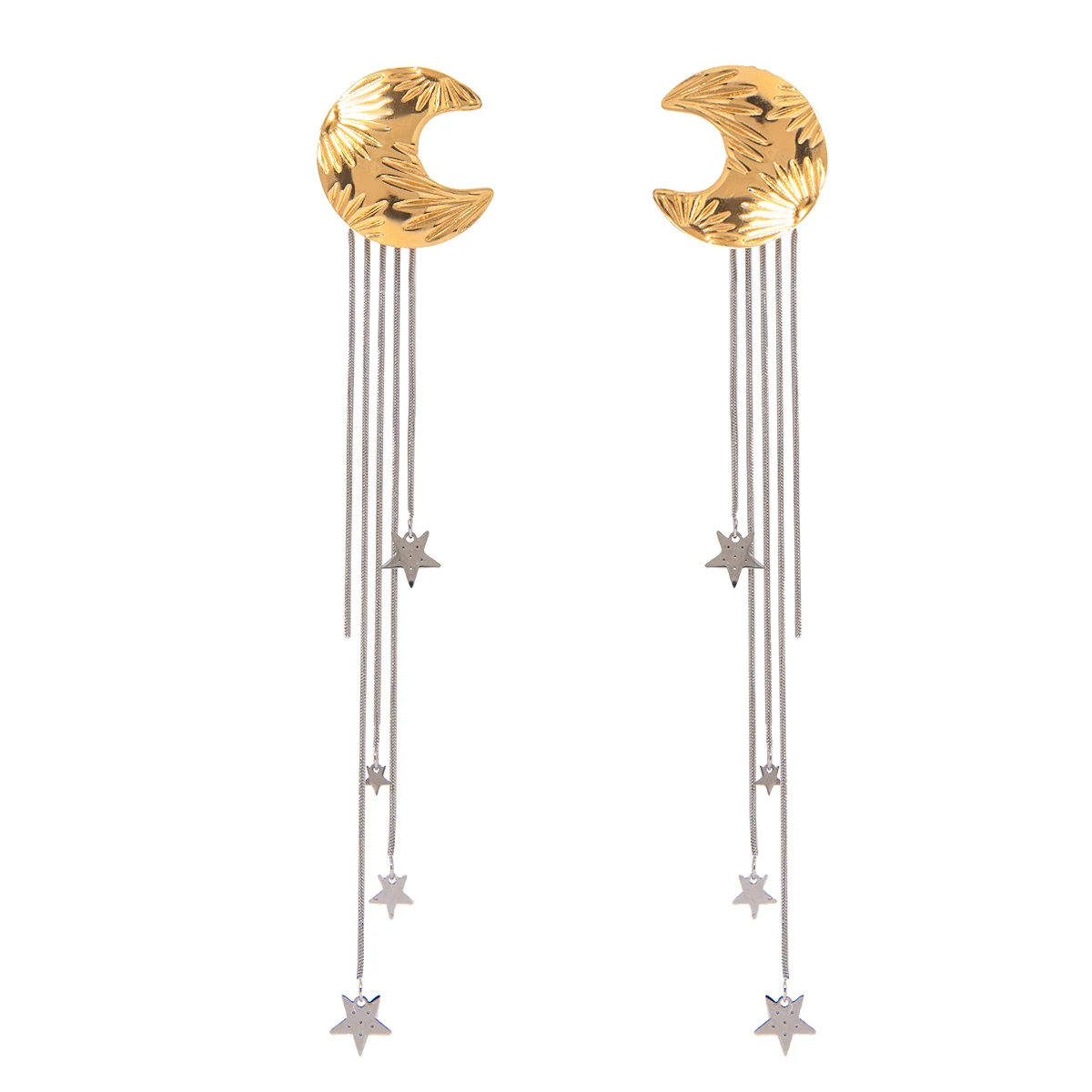 18k Gold Plated Stainless Steel Female French Pearl Light luxury Niche High-end Earrings Rust Proof Stylish Jewelry