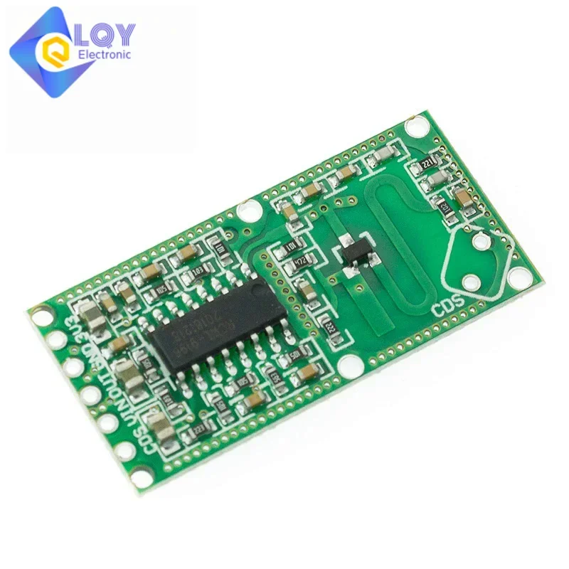 LQY-Módulo de sensor de radar de microondas RCWL-0516, interruptor de inducción de cuerpo humano, sensor inteligente