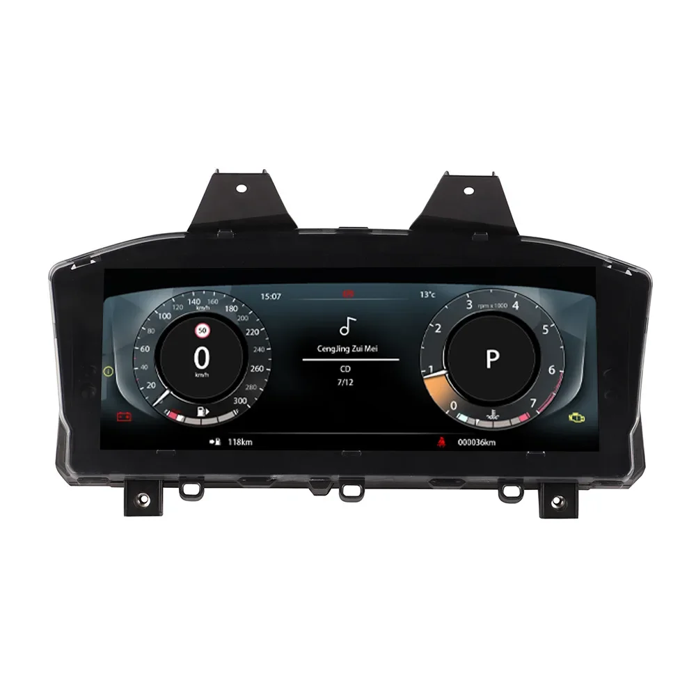 12.3inch Display Car Dashboard For Land Range Rover Vogue L405 2013-2017 Linux System Digital Instrument Cluster