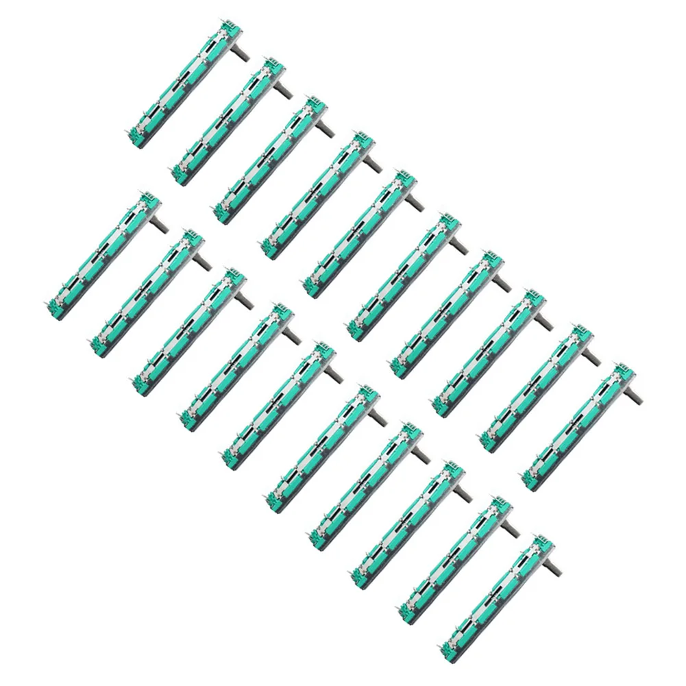 

Прямой двойной линейный скользящий потенциометр, ручка фейдера, смеситель с переменным резистором для обустройства дома, аксессуар для инструмента